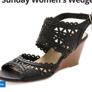 XOXO Sunday Women’s Wedge Sandals